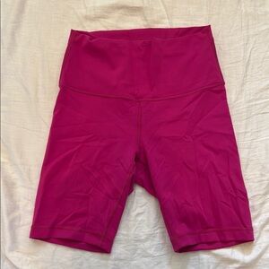 Lululemon Athletica Pink Bike Shorts for Active Comfort